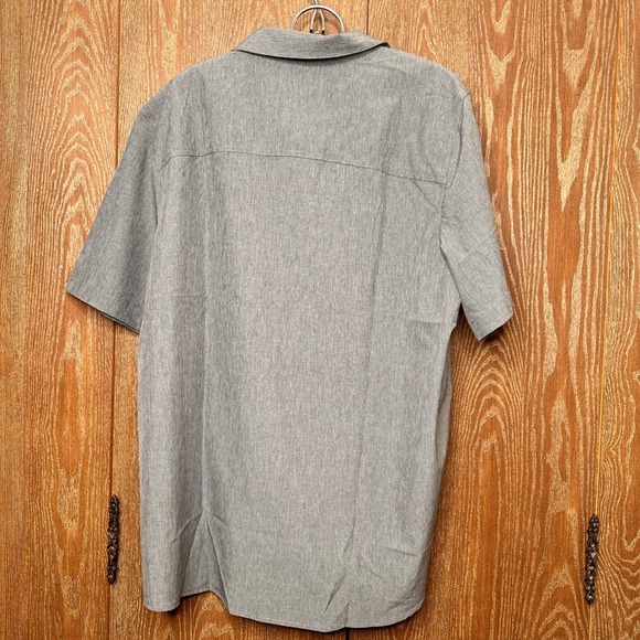NWT Gerry Men's Short Sleeve Button Up Shirt XXL Performance Quick Dry Pockets - Picture 5 of 5